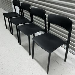 Set Of Four ETC Osrick Side Chair - indoor/outdoor stacking chairs - Retail $850