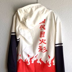 Naruto hokage hoodie brand new