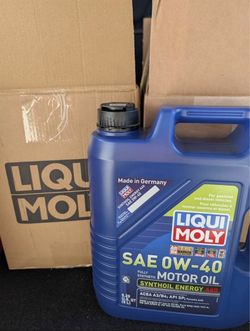 Liqui Moly Synthoil 0W40 0W-40 5L $20 ea