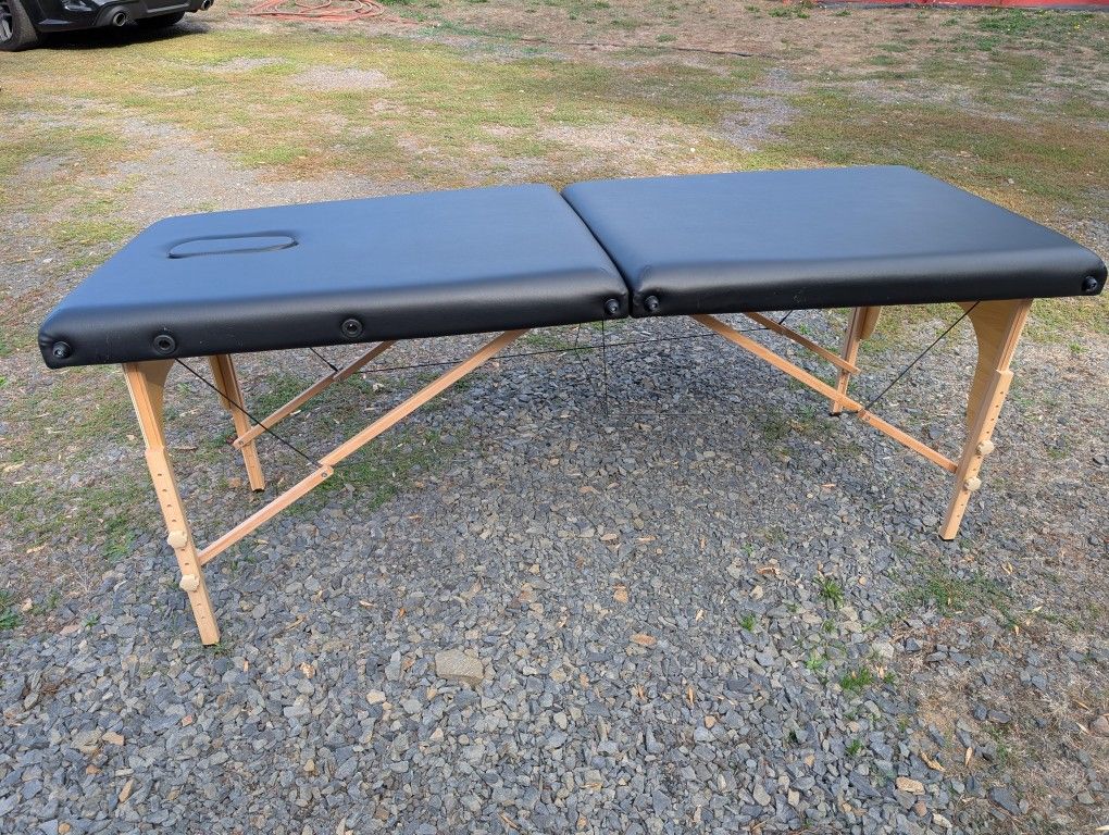 Luxton Folding Massage Table w/ rolling case