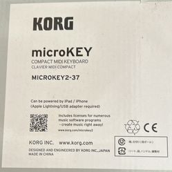 KORG MicroKEY Compact MIDI Keyboard