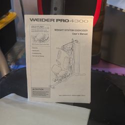 Weider Pro 4300 