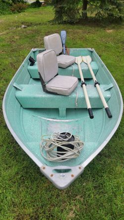 10' Aluminum boat with 36lb thrust Electric Motor