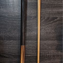 2-Piece Wood Pool Cue Billiard Stick