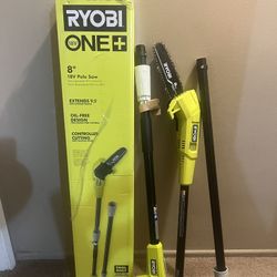 Ryobi 18v ONE+ 8” Pole Saw 