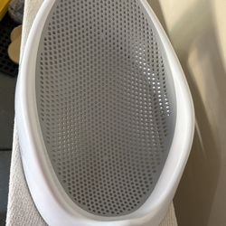 Angelcare Soft-Touch Baby Bath Support Grey Mesh Infant In-Tub Seat 0-6 Months