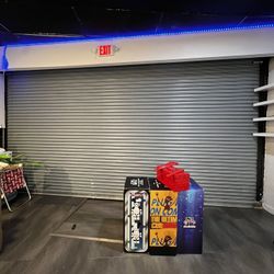 19ft Wide Metal Security Gate 