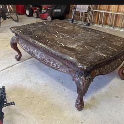 Real Marble Coffee Table 