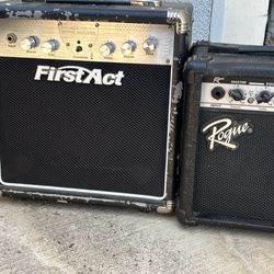 Guitar Amps Both Work Great 