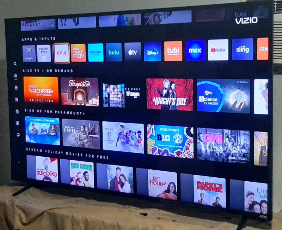 SMART CAST TV VIZIO 65" 4K CLASS E-Series 4K 2160P ULTRA UHD HDR10