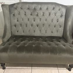 Brand New Modern Grey Couch Barely Used 