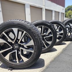 Wheels 16 5 Lugs Honda Stock Tires Falken 