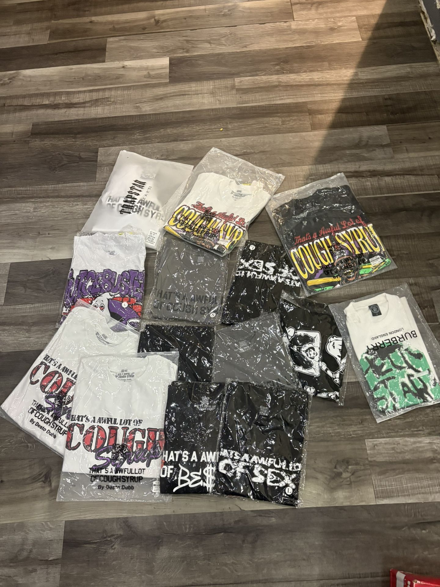 aloc tees bulk / singles NOT FREE