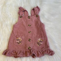 Pink Corduroy Dress Size 4T