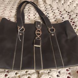 City DKNY Large Black Handbag - 17" X 11"