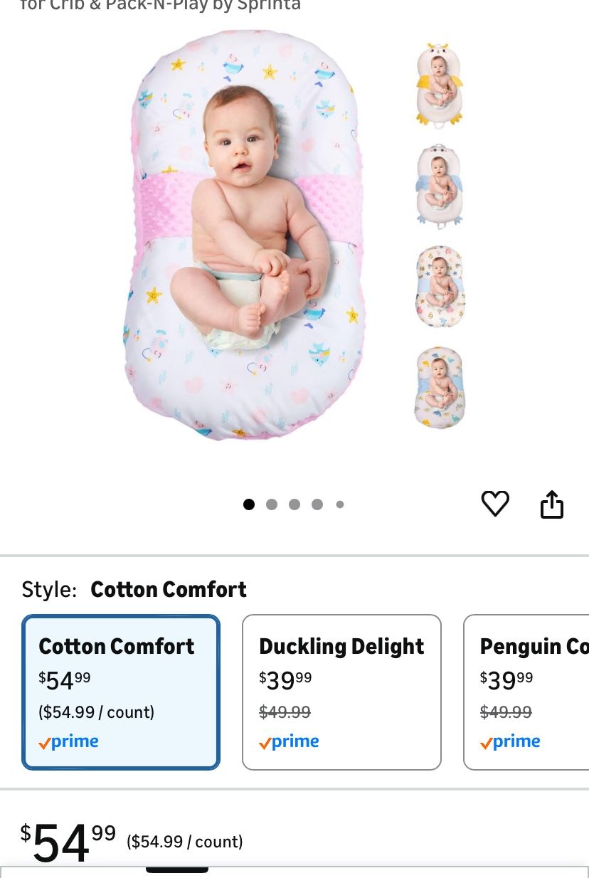 Baby Lounger for Newborns and Infants