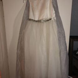 Kids White Dress