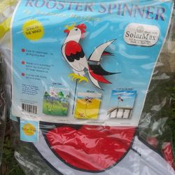 Garden Spinner (🐓) Rooster