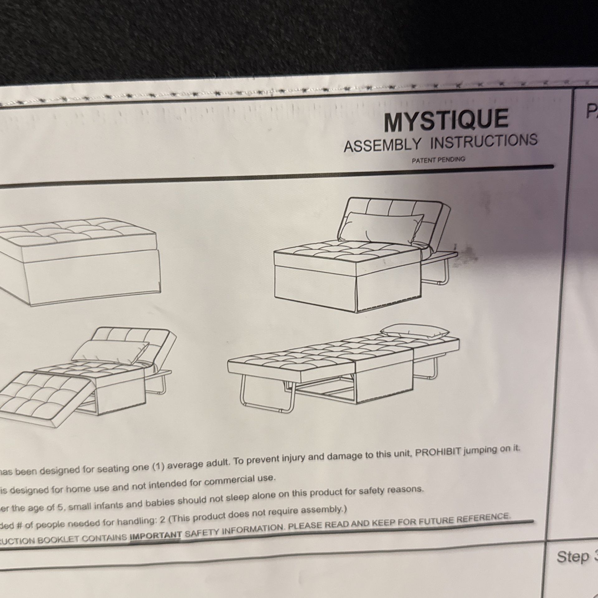4 In One Ottoman
