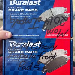 2014 Chevy Impala Brake Pads