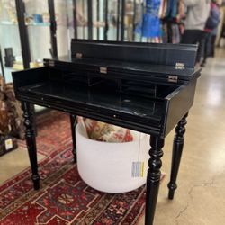 Black Secretary Desk