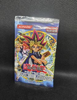 Vintage 2002 Yugioh Legacy Of Darkness 1st Edition English Booster Pack