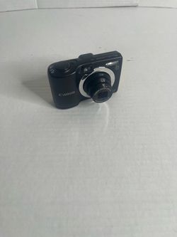Canon Power Shot A1400 HD 5 x Optical Zoom Black Digital Camera Sd Card, Case