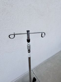 IV Pole Stand with Wheels