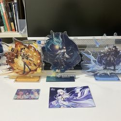 Genshin Impact Genshin Impact Acrylic Stands With Photos 