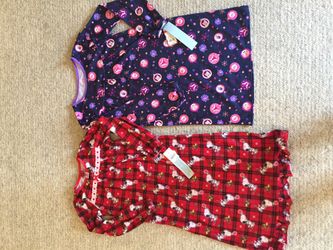 NEW long sleeve Christmas nightgowns