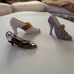 Miniature Shoe Figurine - Set of 3
