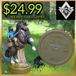 Nintendo Link Rider Amiibo Zelda Breath of the Wild Loose Figure NVL-001