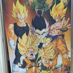 Dragon Ball Z Fabric Wall Scroll Poster