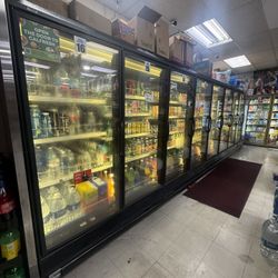 Hussmann 5+3 Cooler 8 Doors