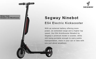 Chispa  chispear restaurante algodón BRAND NEW IN BOX - ninebot KickScooter ES4 by Segway w 2nd Battery- Pro  Electric Kick Scooter for Adults Offroad- Mobility Folding e Scooter  Upgraded for Sale in Brooklyn, NY - OfferUp
