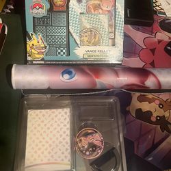 Pokemon Cards + Mat