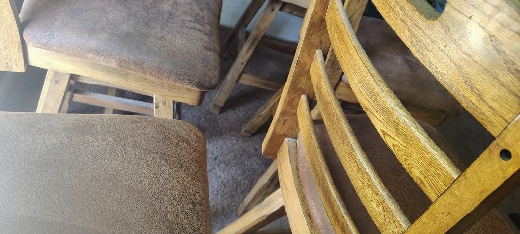 6 Tall Bar Stools 30"