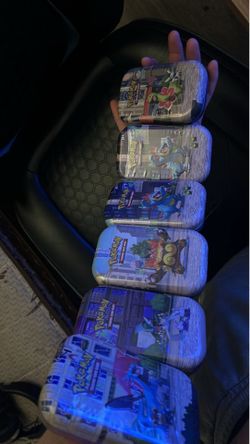 Pokemon tins