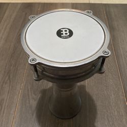MEINL Aluminum Darbuka Silver 6 1/2 In X 12 3/4 In