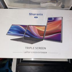 Sharanix Triple Screen Laptop Extender 