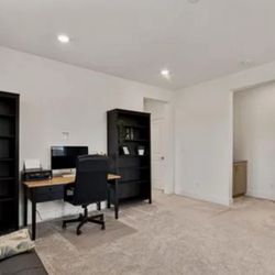 Two Black Bookshelves (Like New)