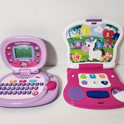 Little Ones Educational Laptop Unicorn, Leapfrog My Own Leap Top 