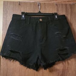 Shein Distressed Shorts 