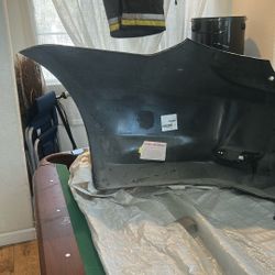 Rear Bumped Toyota Corolla 11-13 New Aftermarket 