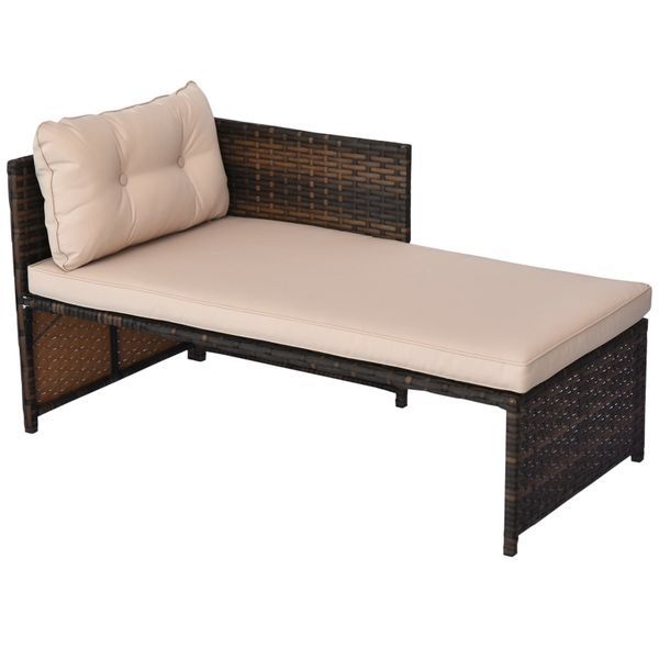 3 Piece Outdoor Patio Sofa & Lounge Set