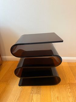 S-Shape Acrylic  Coffee table-side table