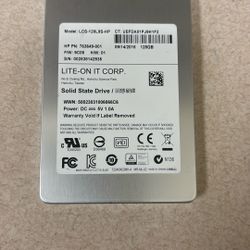 Lite On Ssd Hard Drive 128 GB