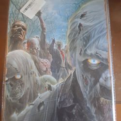 Walking dead tin sign