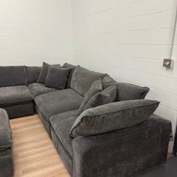 Large Gray Couch Is Available