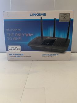 Linksys Router Model#EA7300(AC1750)